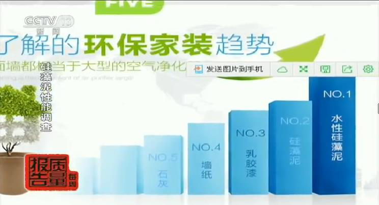 中央電視臺每周質(zhì)量報告：硅藻泥性能調查