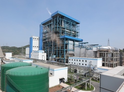 四川白馬電站1×600MW機組超臨界循環流化床鍋爐