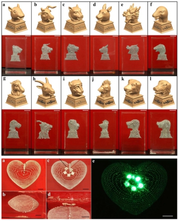 理化所提出液態金屬懸浮3D打印方法
