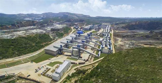 砂石 礦山 綠色