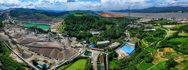 砂石 礦山 綠色