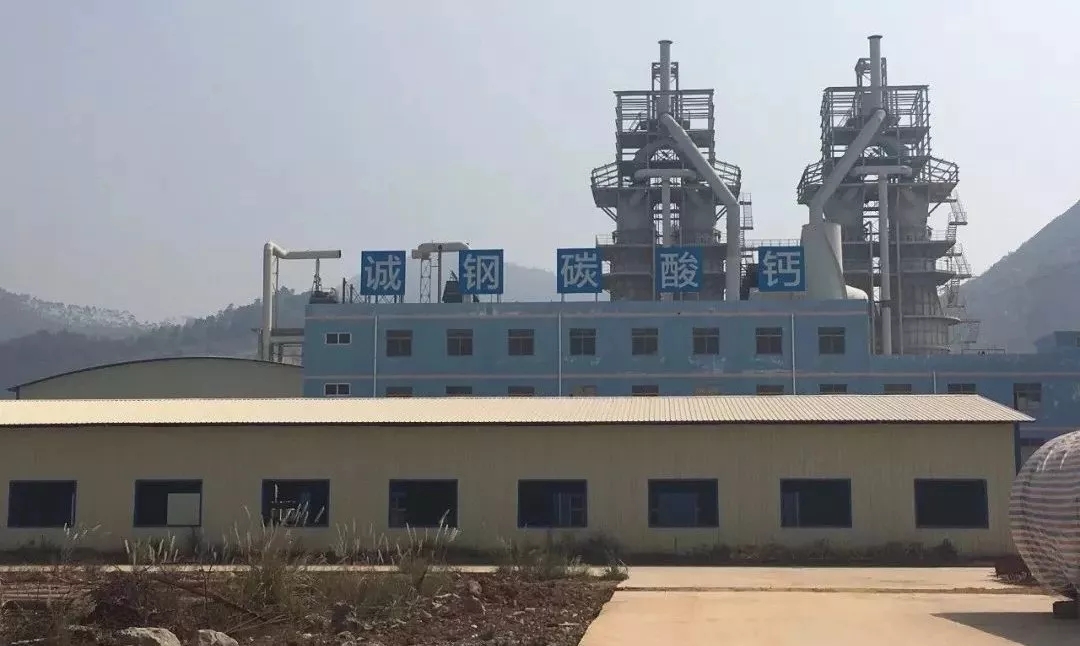 廣西 興業 碳酸鈣 項目點火