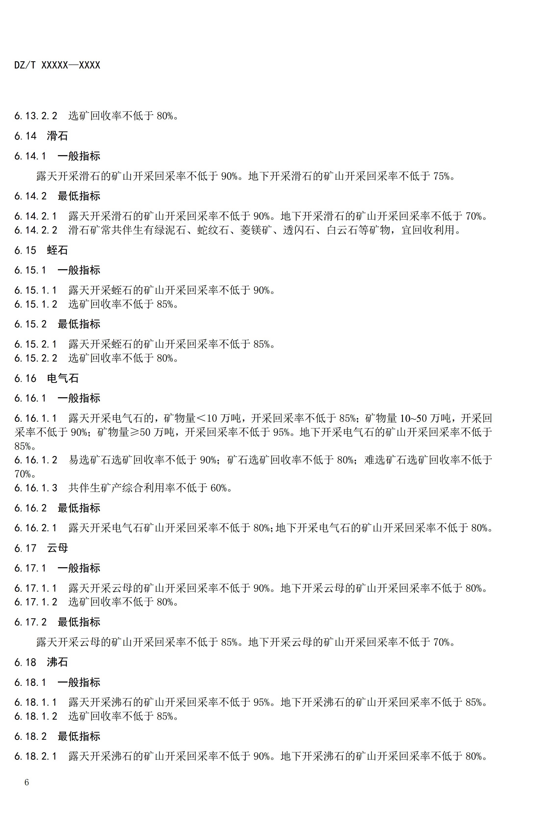 【資訊】行業標準《方解石、石灰巖、滑石等等25種非金屬礦“三率”指標要求》征求意見 　　