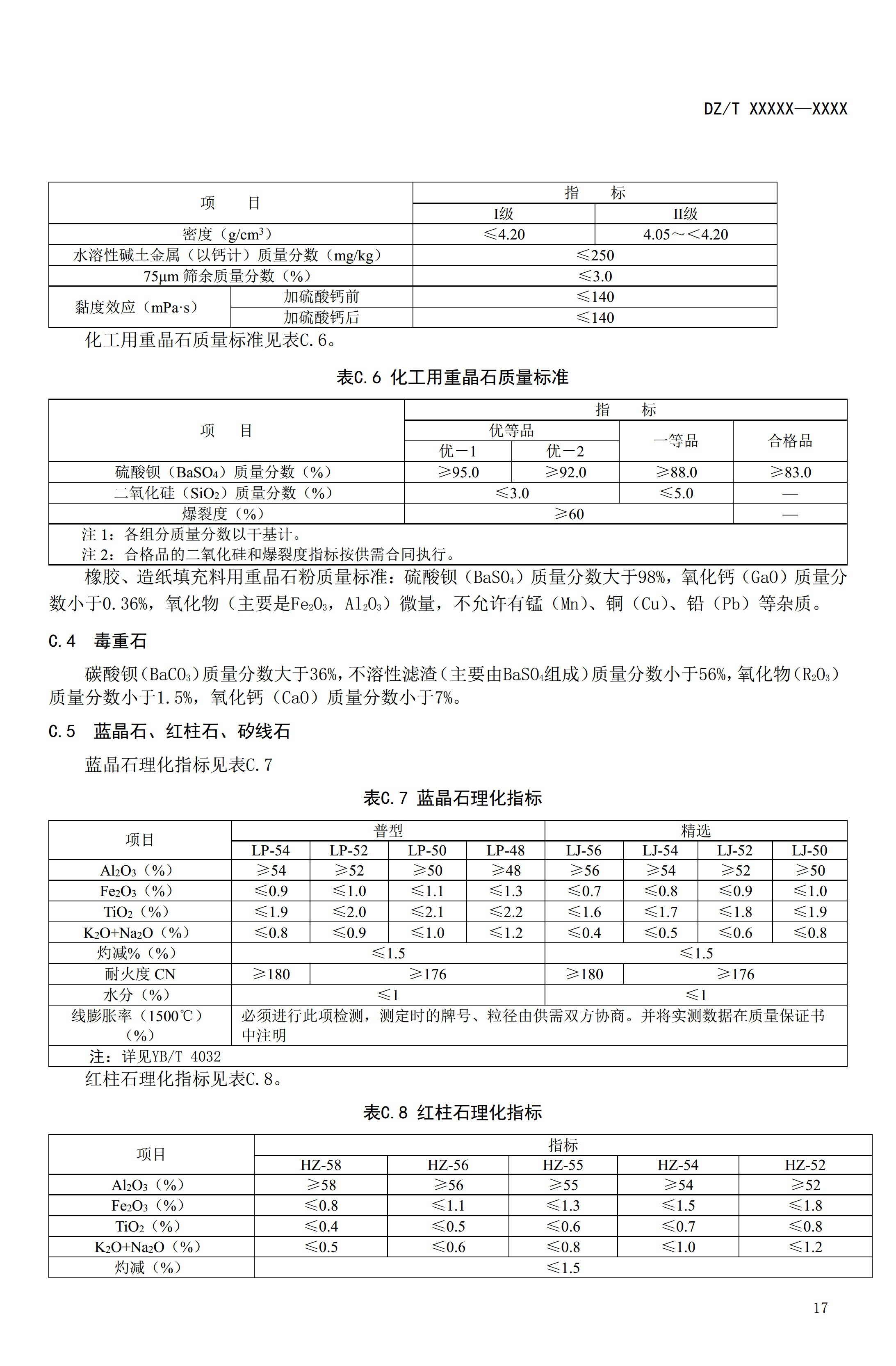 【資訊】行業標準《方解石、石灰巖、滑石等等25種非金屬礦“三率”指標要求》征求意見 　　