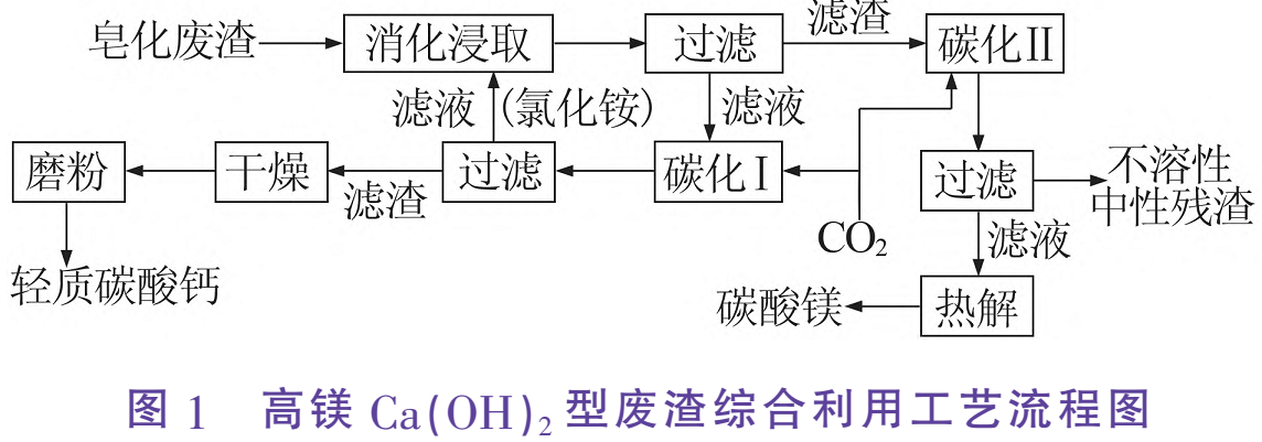 【技術】一文了解電石渣、磷尾礦等含鈣鎂廢渣制備碳酸鈣技術 　　